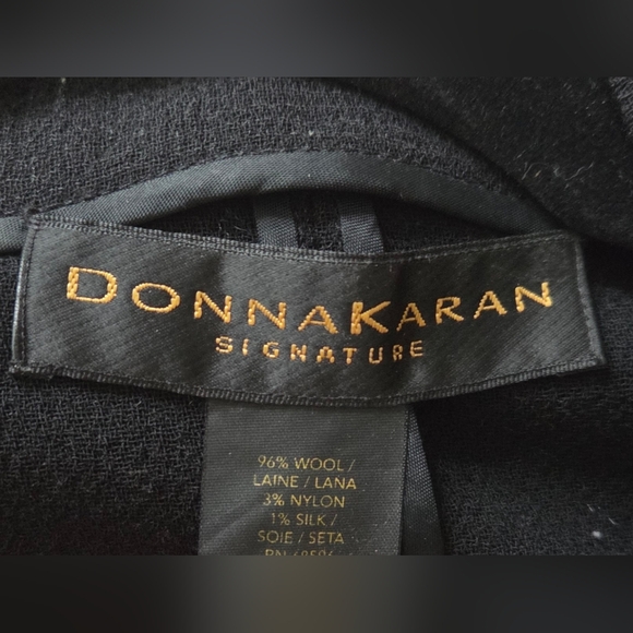 Donna Karan | Wool Crepe Blazer - Picture 9 of 9